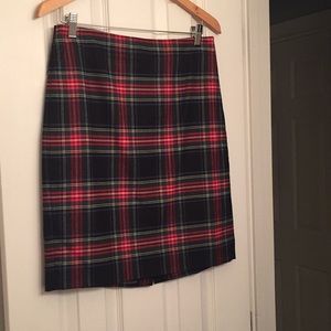 JCrew wool blend pencil skirt.
